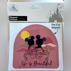 Disney Magnet - Mickey and Minnie - NEW - Life is Beautiful